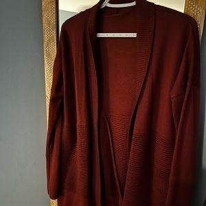 Lululemon Sweater. Open slit back